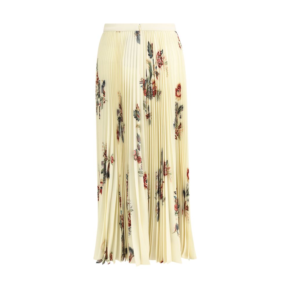 Etro Bicolor Polyester Midi Skirt | Regal Royce
