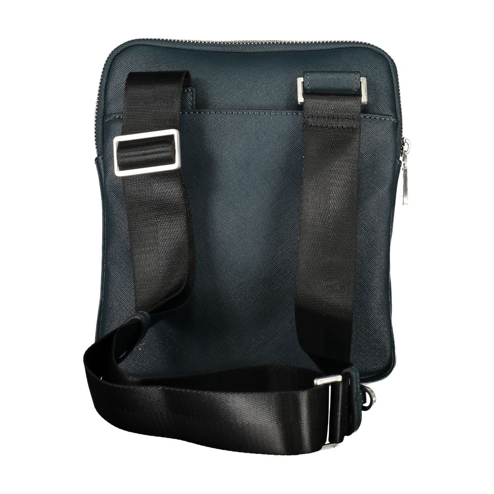 Guess Jeans Verde Polyurethane Men Shoulder Bag | Regal Royce