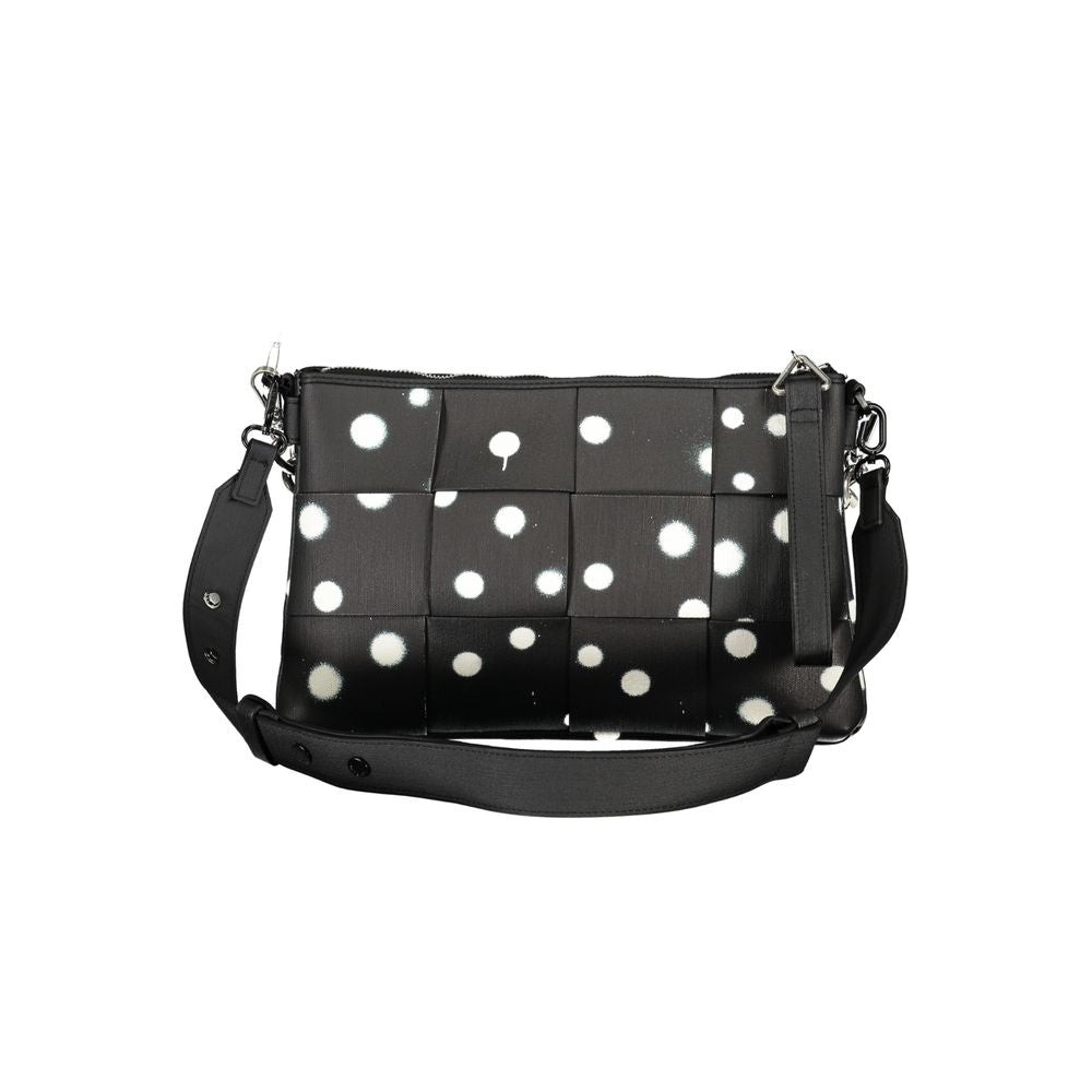 Desigual Black Polyurethane Women Bag | Regal Royce