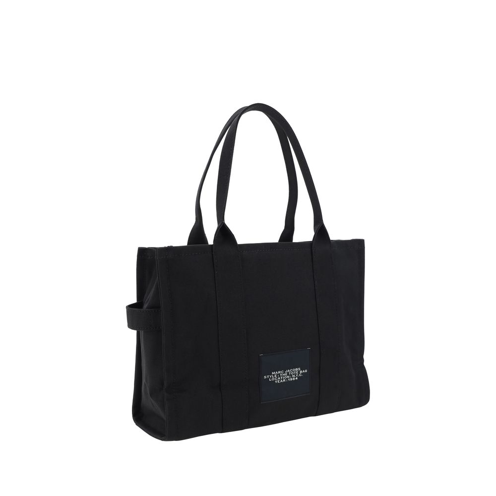 Marc Jacobs Black Cotton Shoulder Bag | Regal Royce