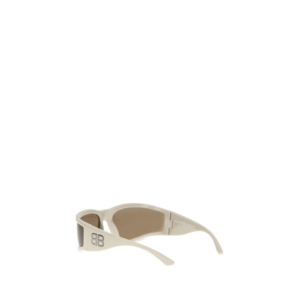 Balenciaga Cream Polyamide Sunglasses | Regal Royce