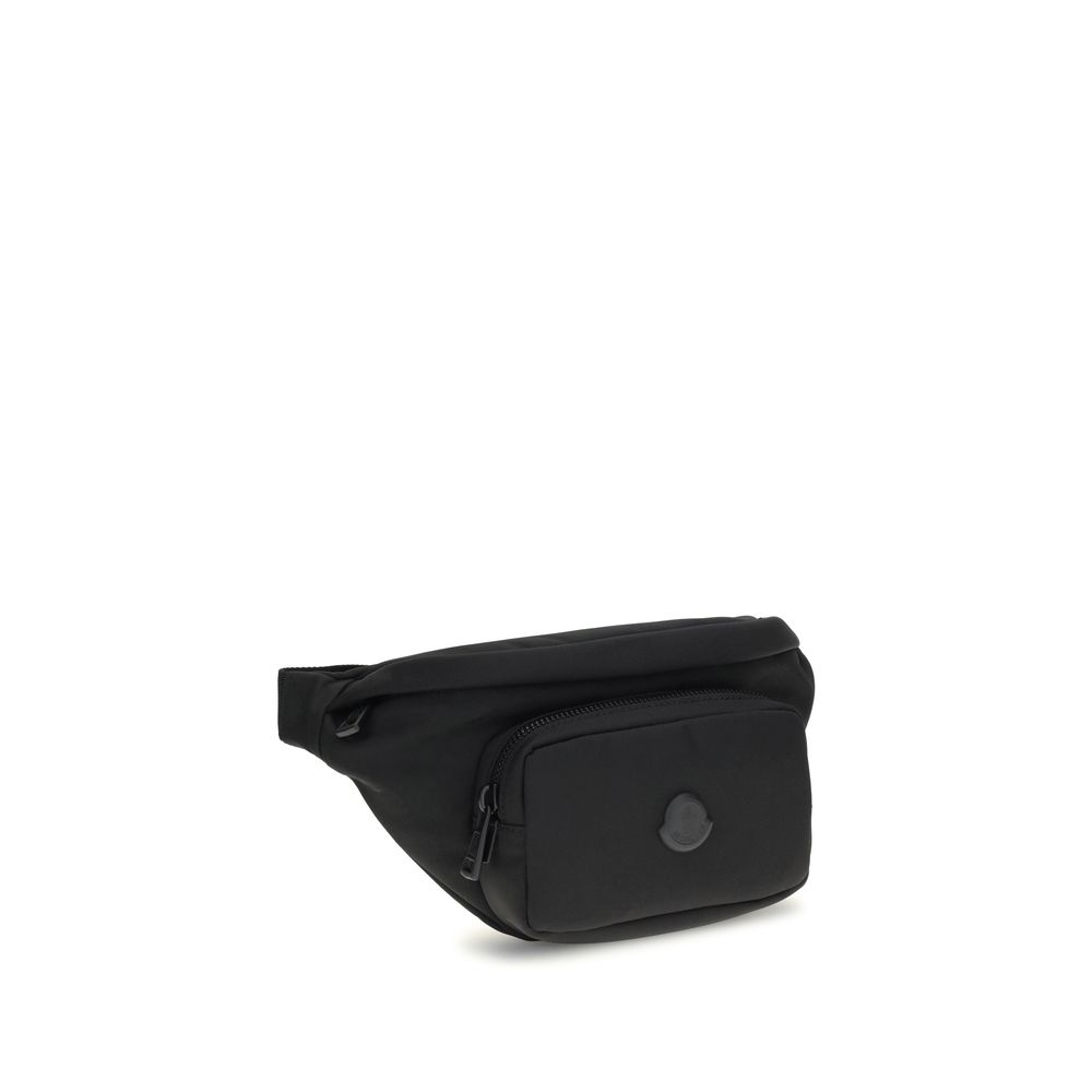 Moncler Black Nylon Clutch Bag