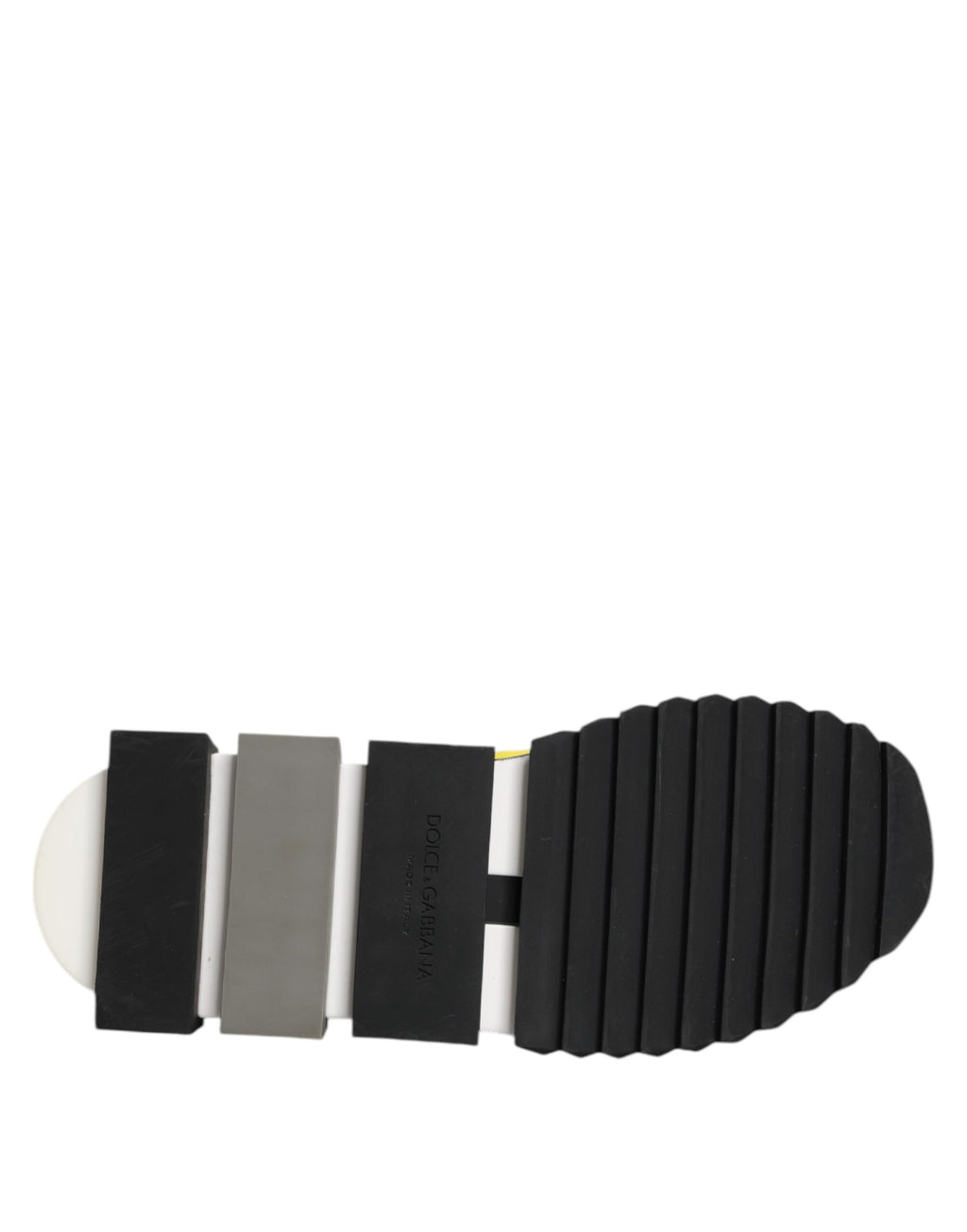 Dolce & Gabbana Yellow Logo Low Top Sorrento Sneakers Shoes