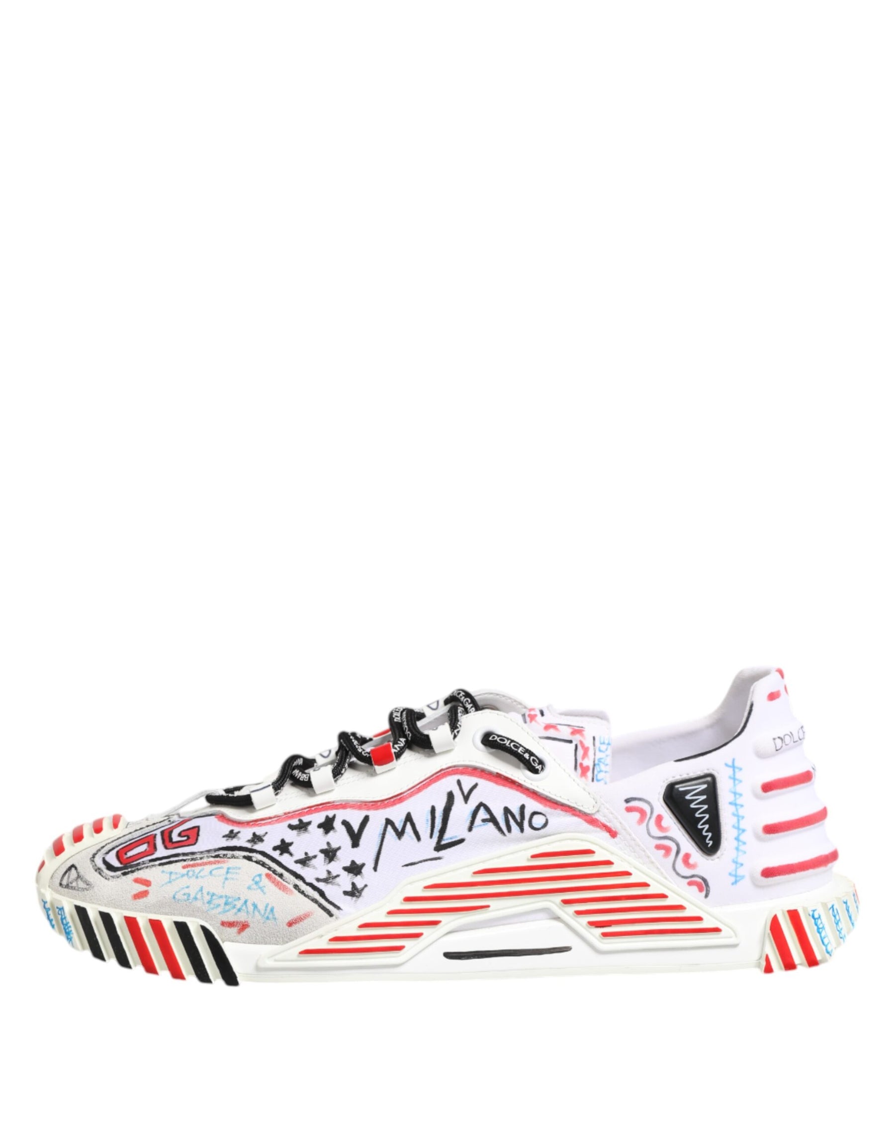 Dolce & Gabbana Multicolor Low Top NS1 Men Sneakers Shoes | Regal Royce
