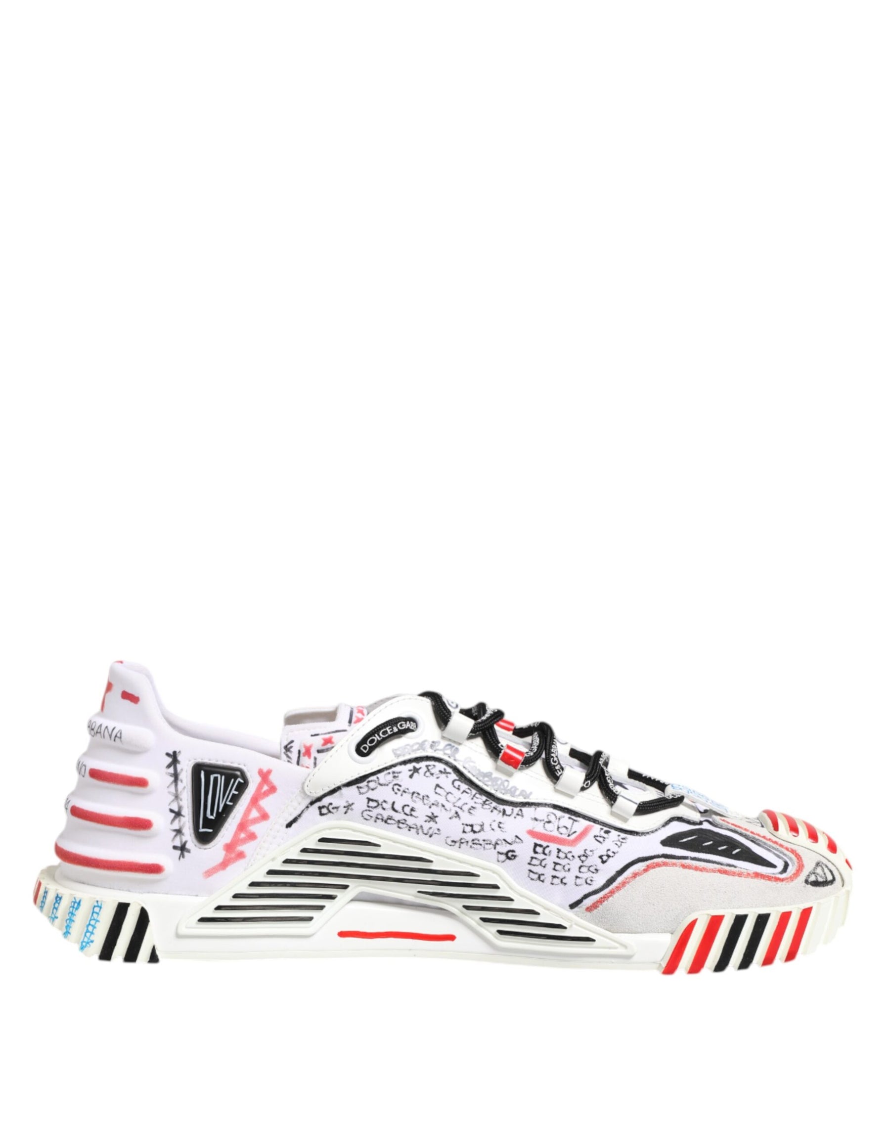 Dolce & Gabbana Multicolor Low Top NS1 Men Sneakers Shoes | Regal Royce