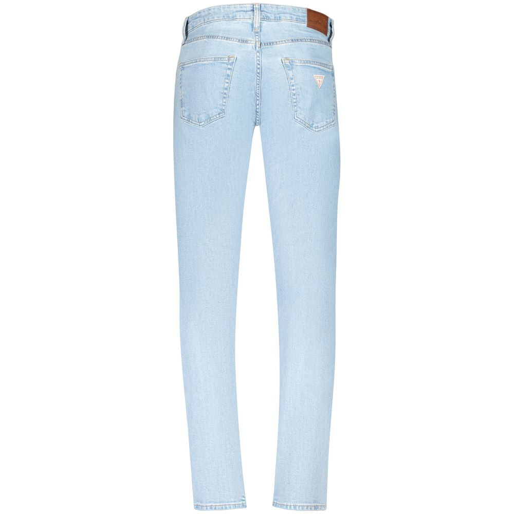 Guess Jeans Azzurro Cotton Men's Jeans | Regal Royce
