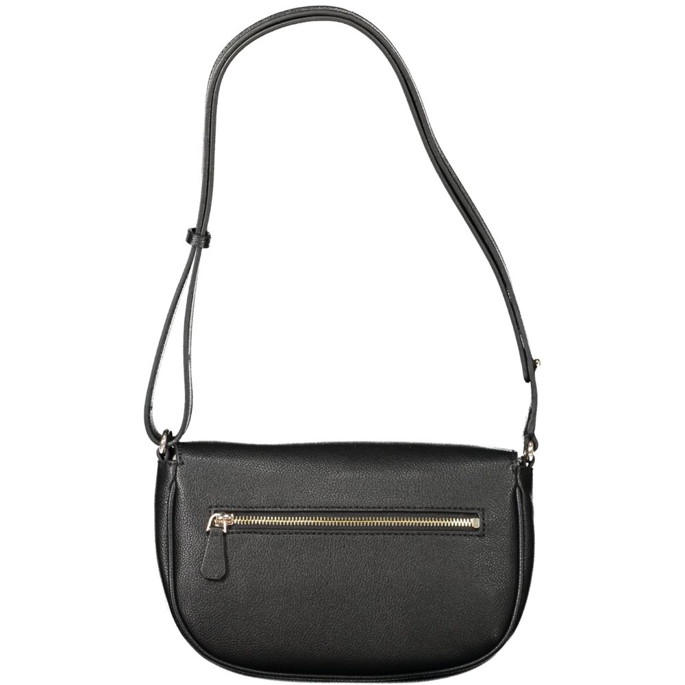 Guess Jeans Black Polyethylene Women Handbag | Regal Royce