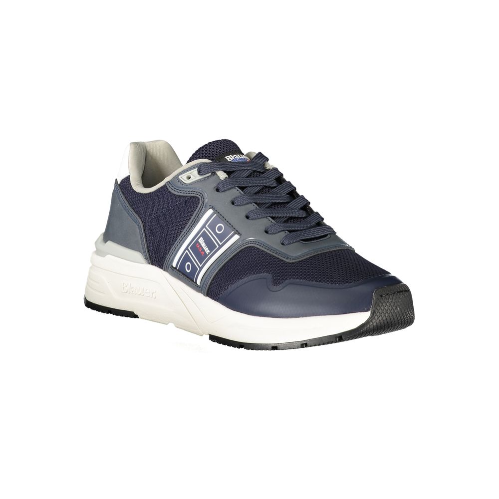 Blauer Blu Polyester Men Sneaker | Regal Royce
