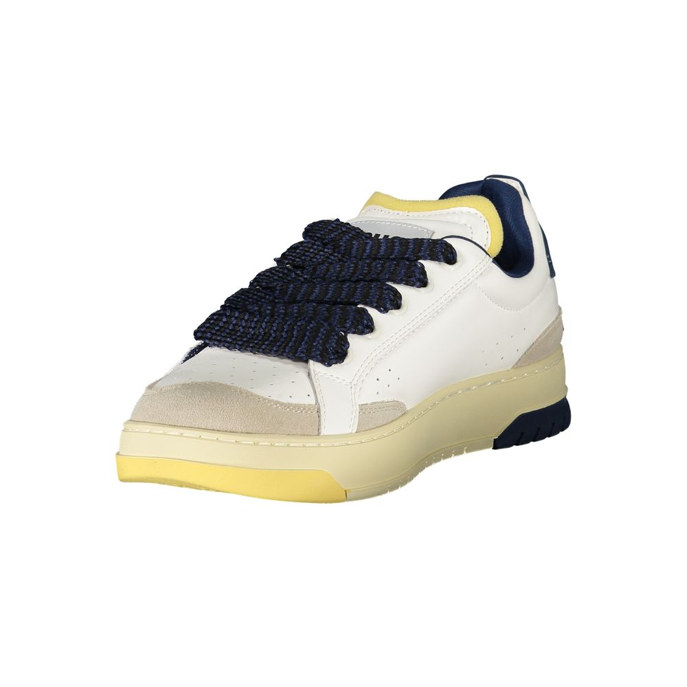 Blauer Bianco Poliuretano Men Sneaker | Regal Royce