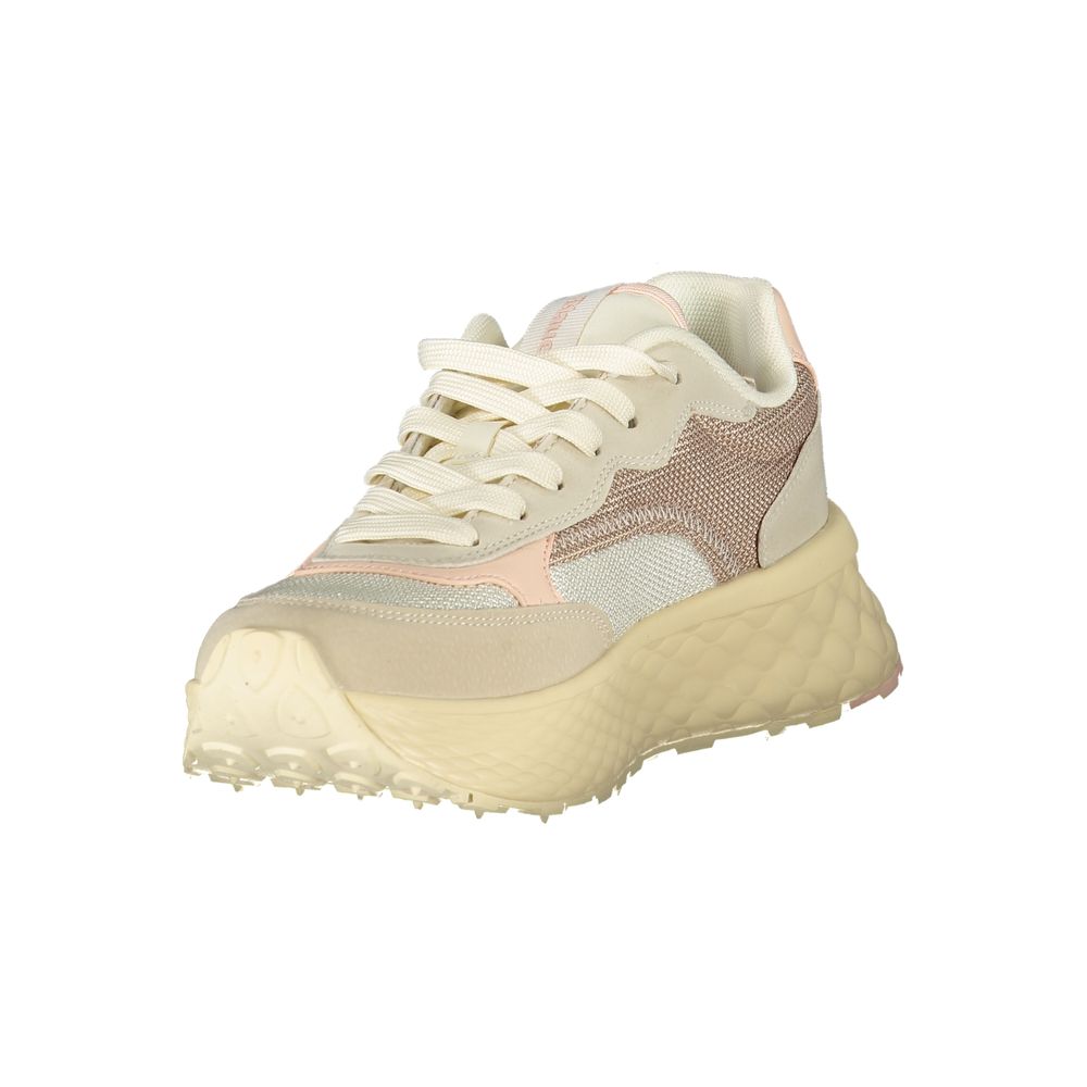 Blauer Beige Polyester Women Sneaker | Regal Royce