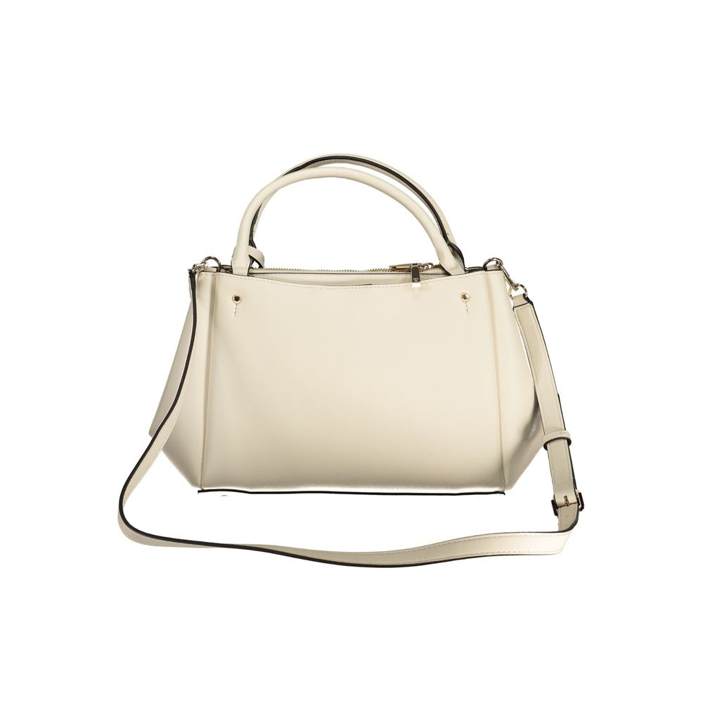 Guess Jeans White Polyethylene Women Handbag | Regal Royce