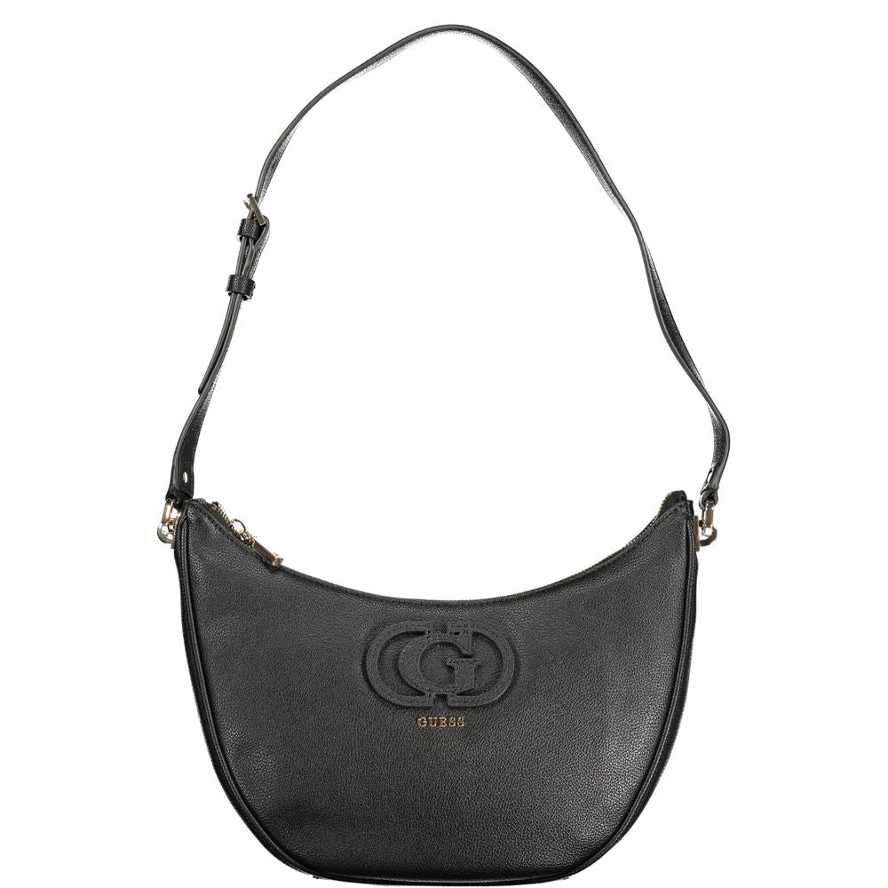 Guess Jeans Nero Poliuretano Women Handbag | Regal Royce
