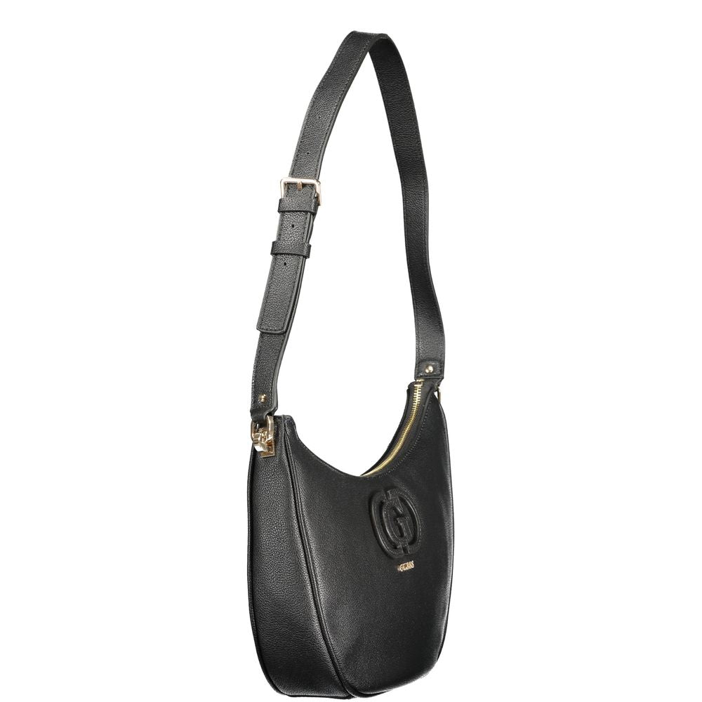 Guess Jeans Nero Poliuretano Women Handbag | Regal Royce