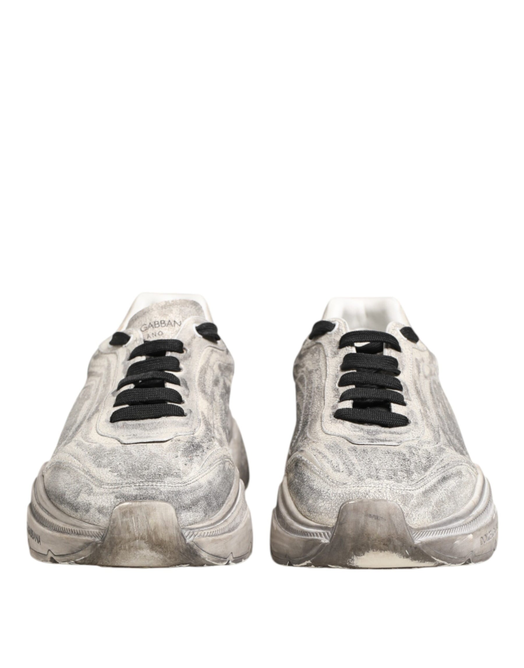 Dolce & Gabbana White Daymaster Low Top Men Sneakers Shoes | Regal Royce