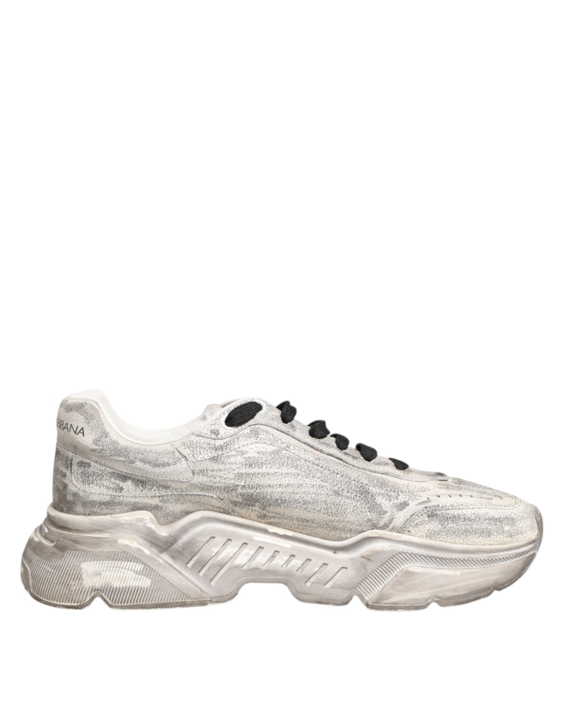 Dolce & Gabbana White Daymaster Low Top Men Sneakers Shoes | Regal Royce