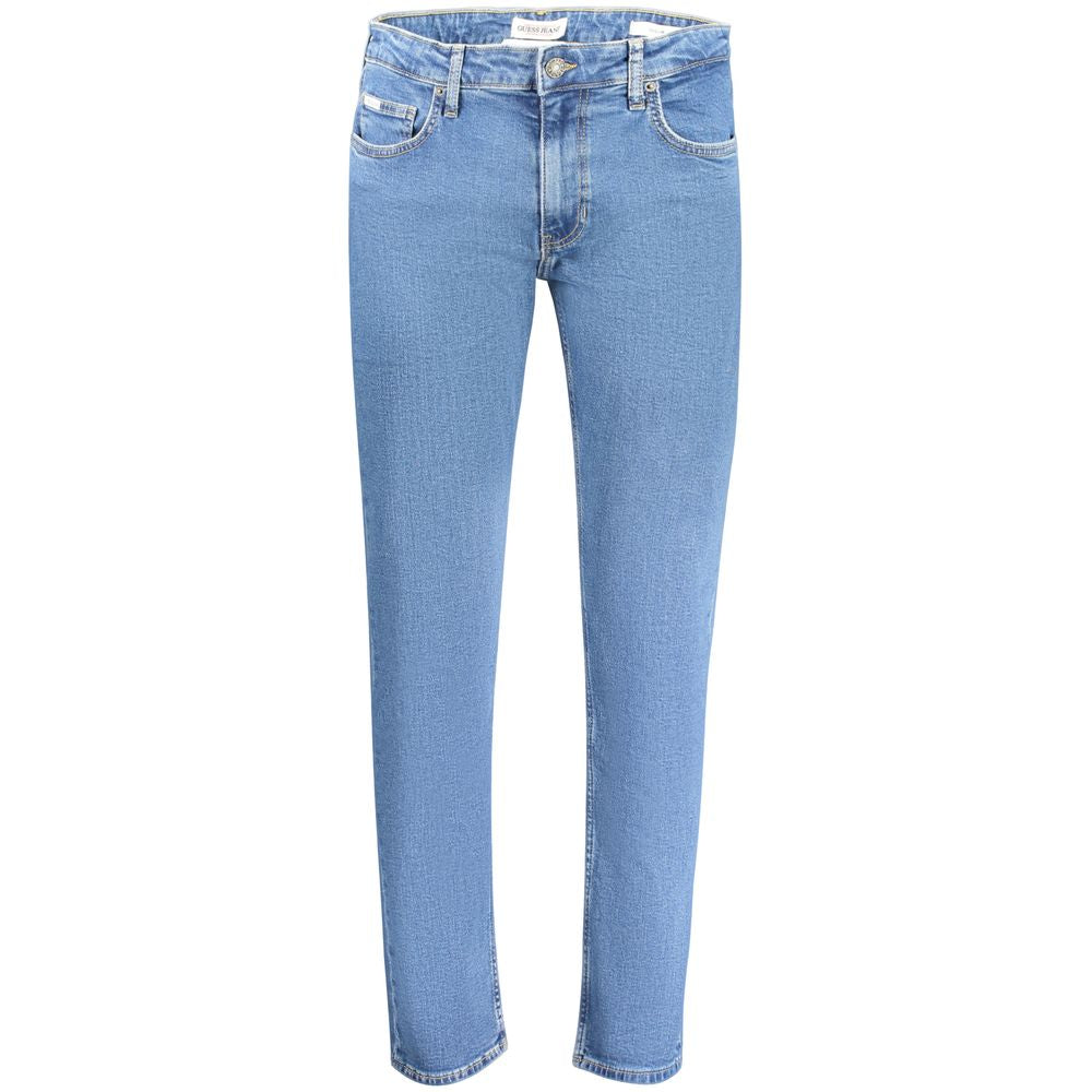 Guess Jeans Blue Cotton Men's Jeans | Regal Royce