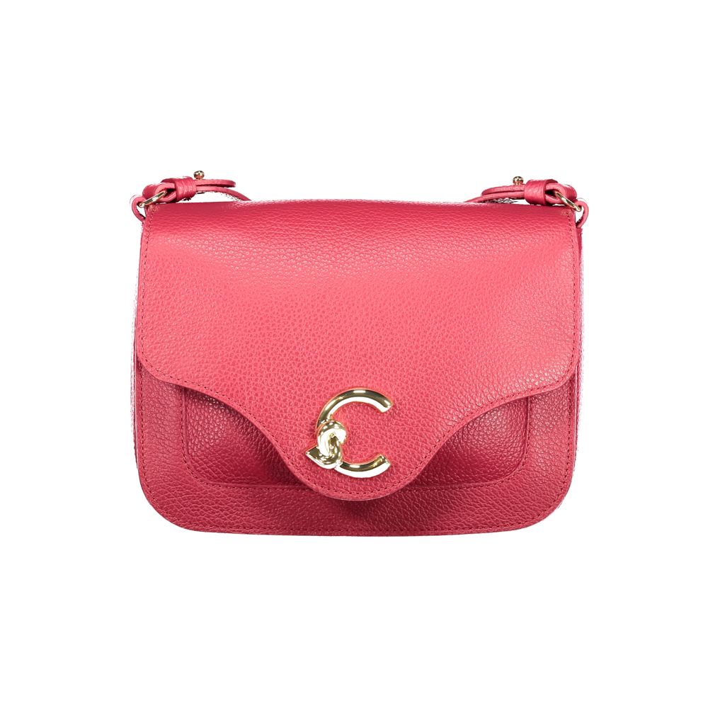 Coccinelle Red Polyurethane Women's Handbag | Regal Royce