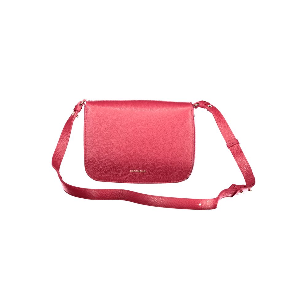 Coccinelle Red Polyurethane Women's Handbag | Regal Royce