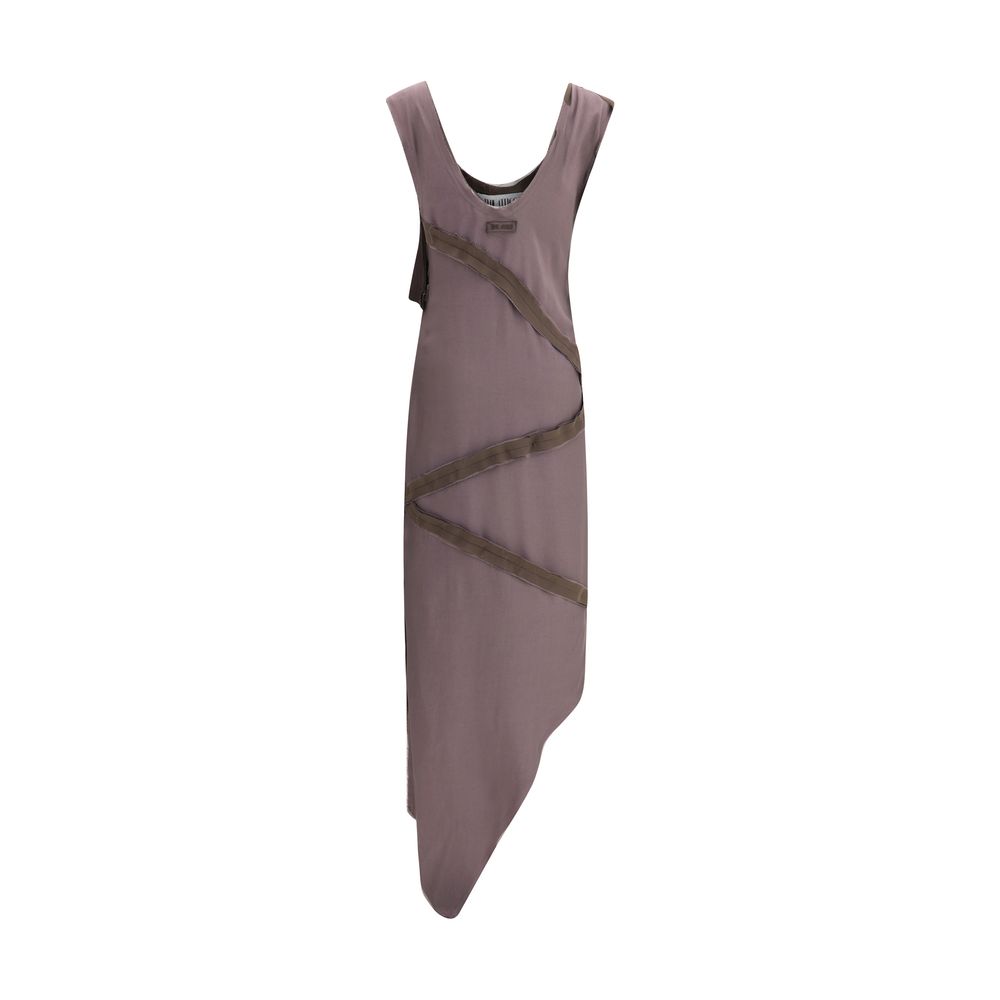The Attico Brown Viscose Casual Dress | Regal Royce