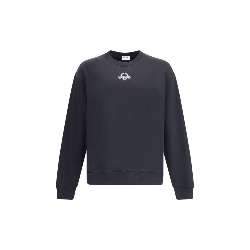 Moschino Black Cotton Sweatshirt | Regal Royce