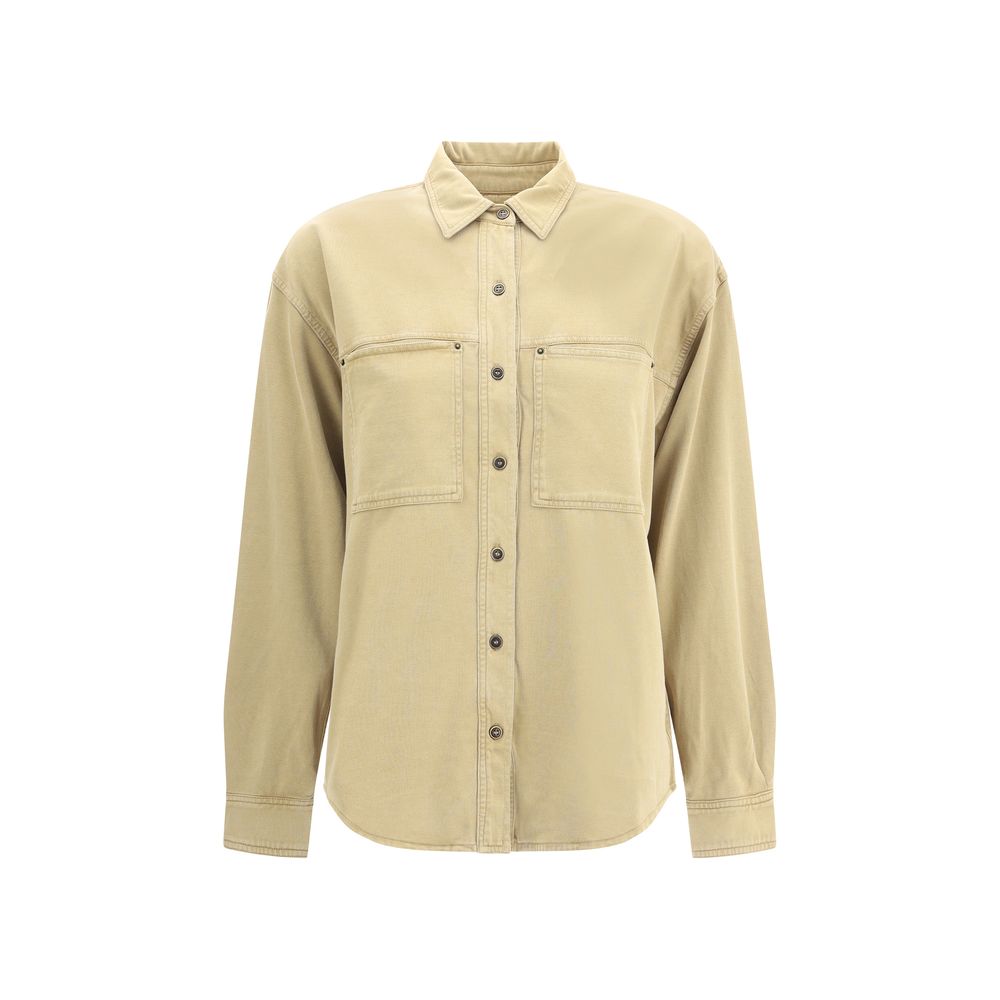 Marant Etoile Beige Cotton Dress Shirt | Regal Royce