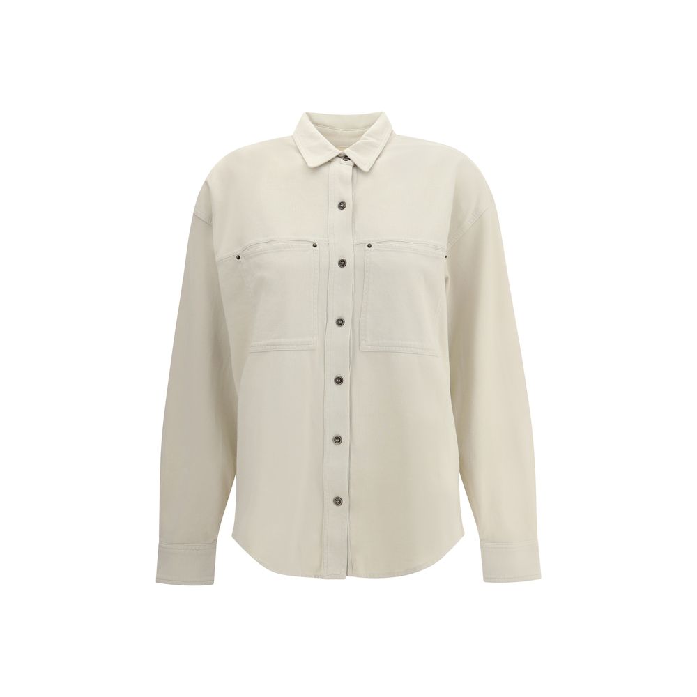 Marant Etoile White Cotton Dress Shirt | Regal Royce