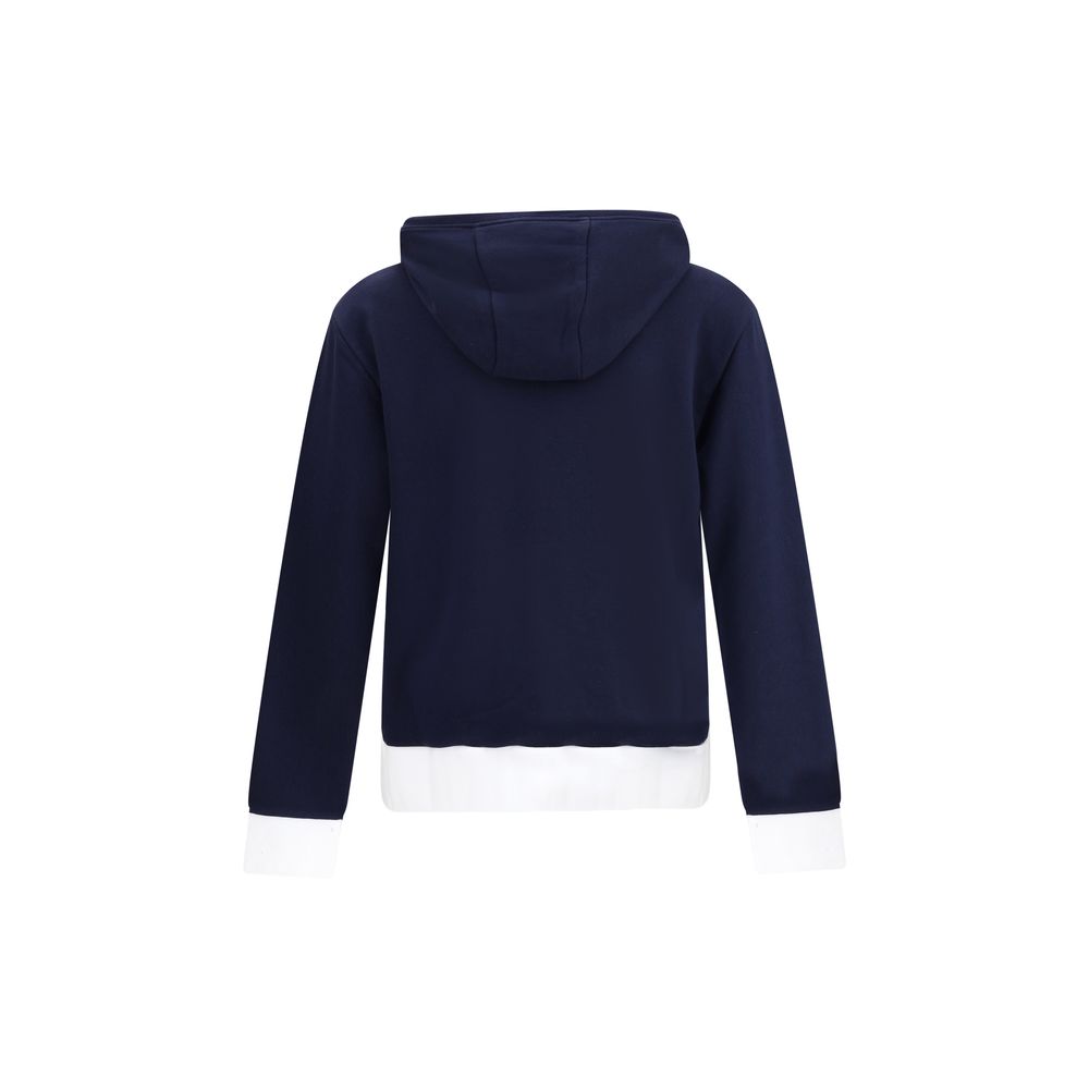 Thom Browne Blue Cotton Sweatshirt