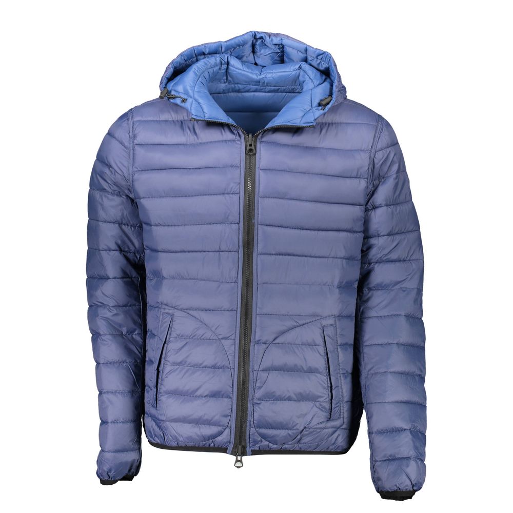U.S. POLO ASSN. Blue Nylon Men's Jacket | Regal Royce