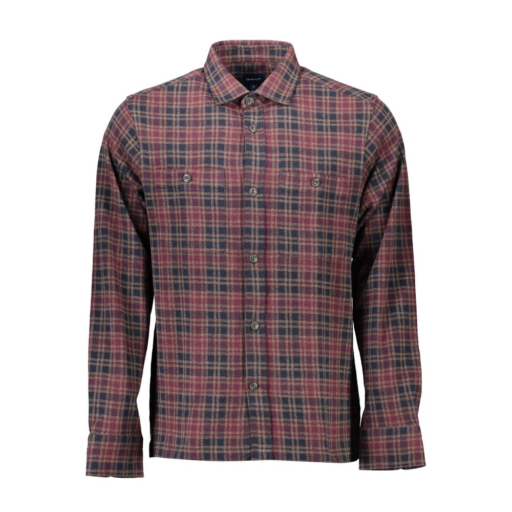 Gant Marrone Cotton Mens Shirt | Regal Royce