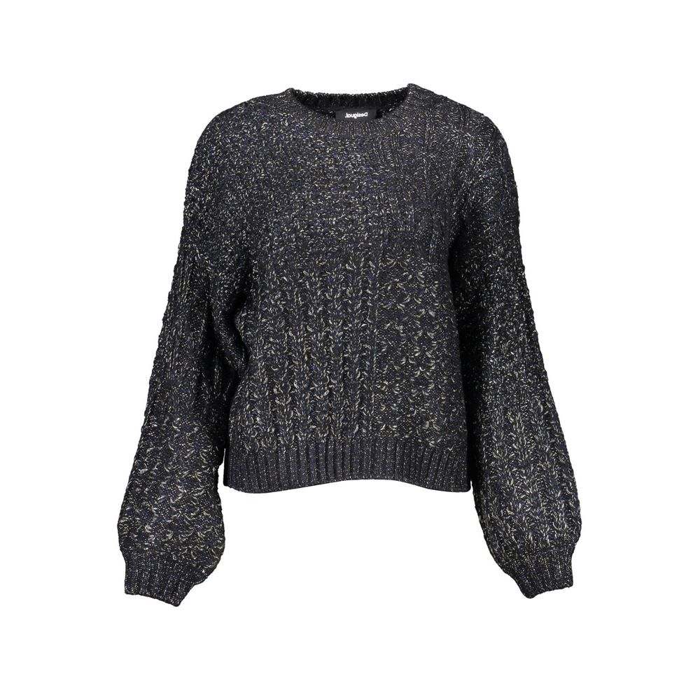 Desigual Black Acrylic Women Sweater | Regal Royce