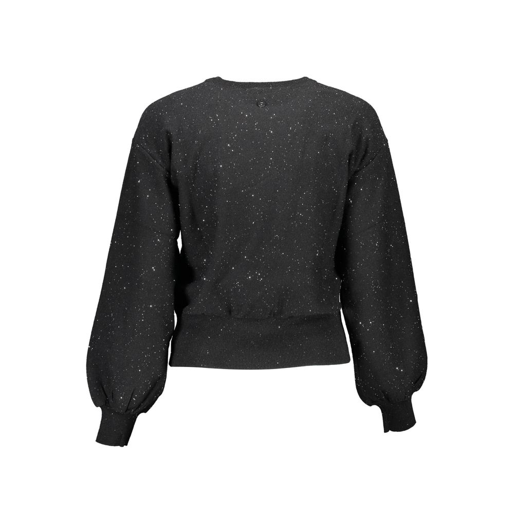 Desigual Black Polyester Women Sweater | Regal Royce