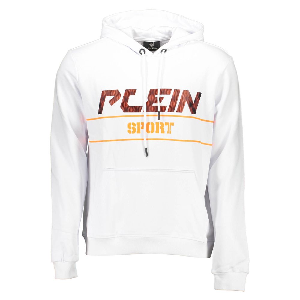 Plein Sport "Bianco Cotton Men Sweatshirt" | Regal Royce