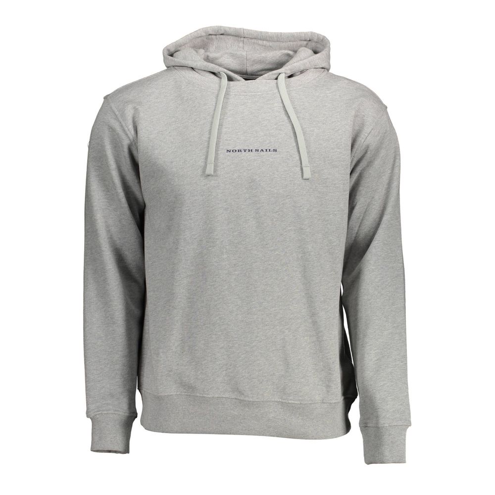 North Sails Grigio Cotton Men Sweatshirt | Regal Royce