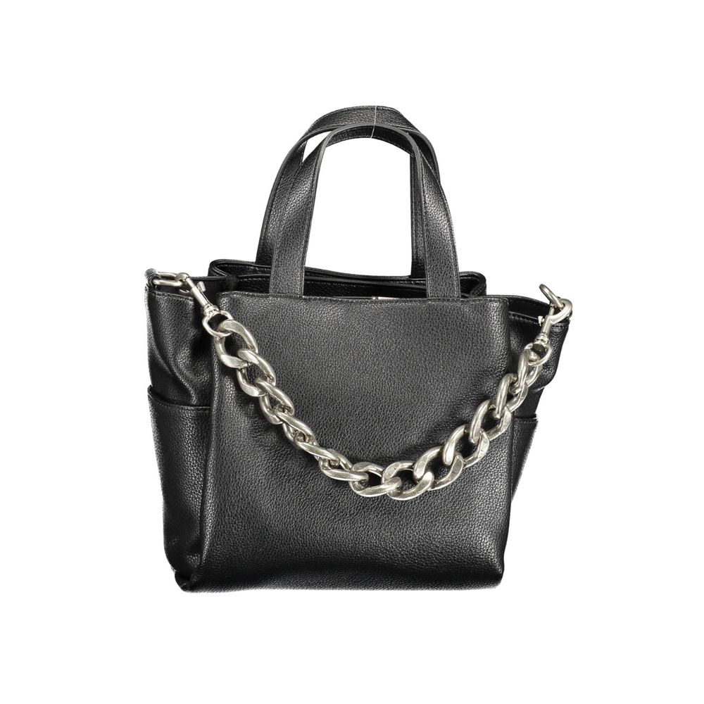 BYBLOS Nero Poliuretano Women Handbag | Regal Royce