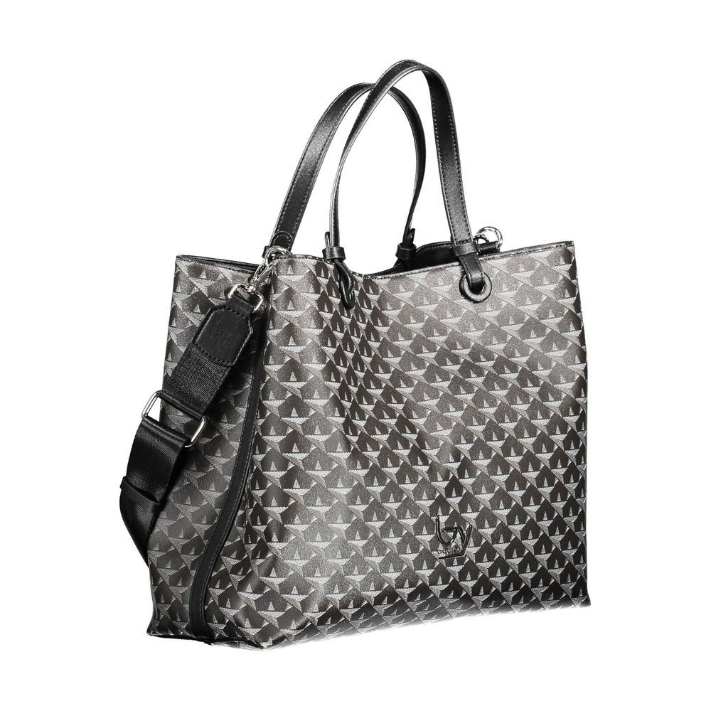 BYBLOS Black PVC Women Handbag | Regal Royce