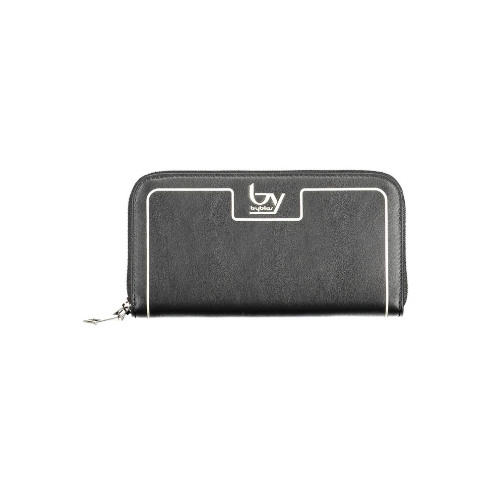 BYBLOS Nero Poliuretano Women Wallet | Regal Royce