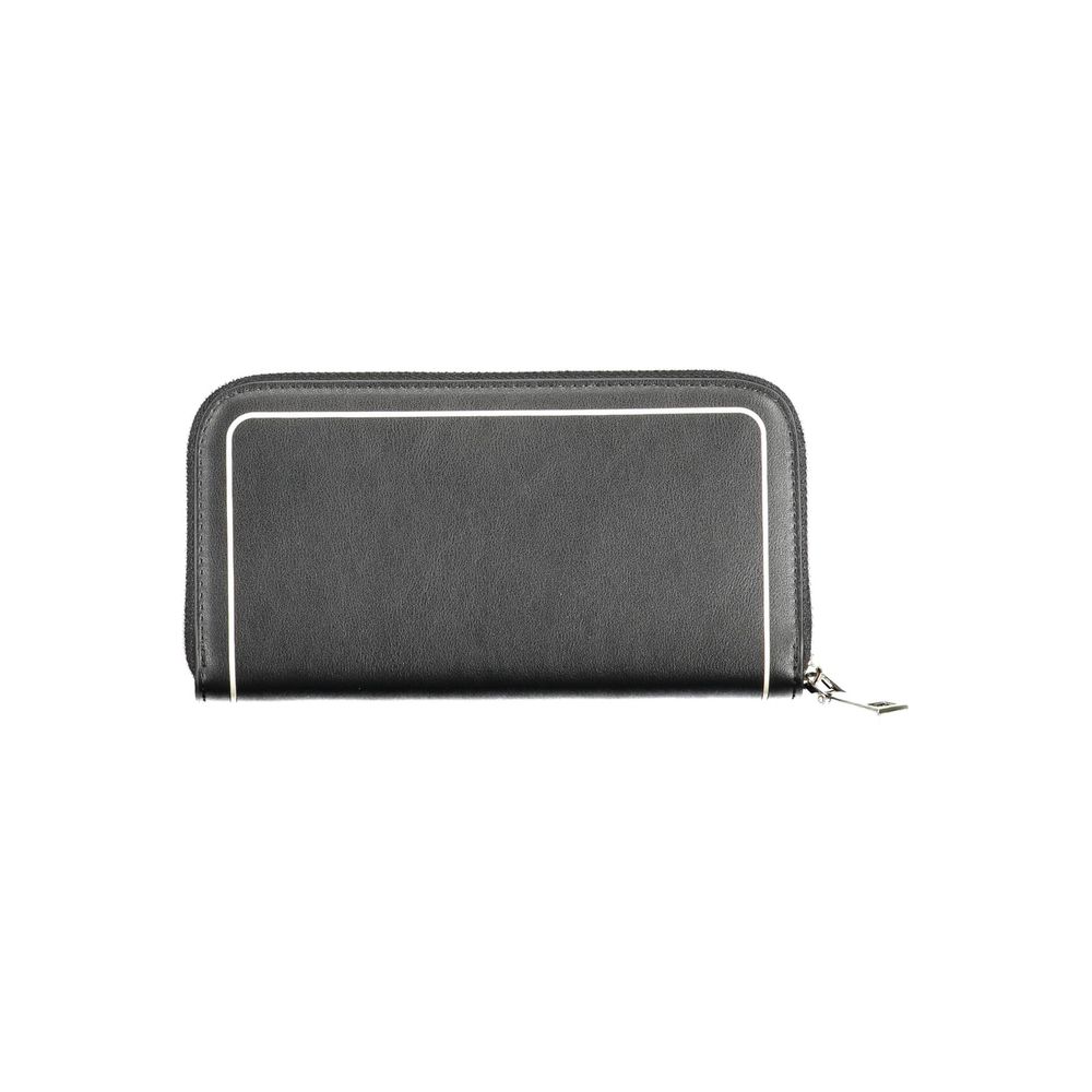 BYBLOS Nero Poliuretano Women Wallet | Regal Royce