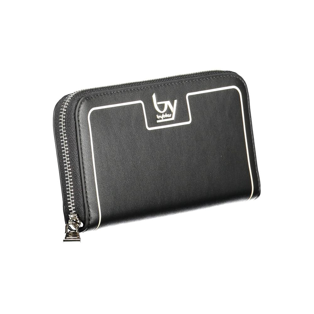 BYBLOS Nero Poliuretano Women Wallet | Regal Royce