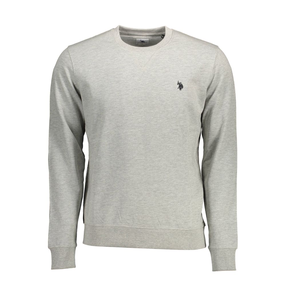 U.S. POLO ASSN. Gray Cotton Sweatshirt