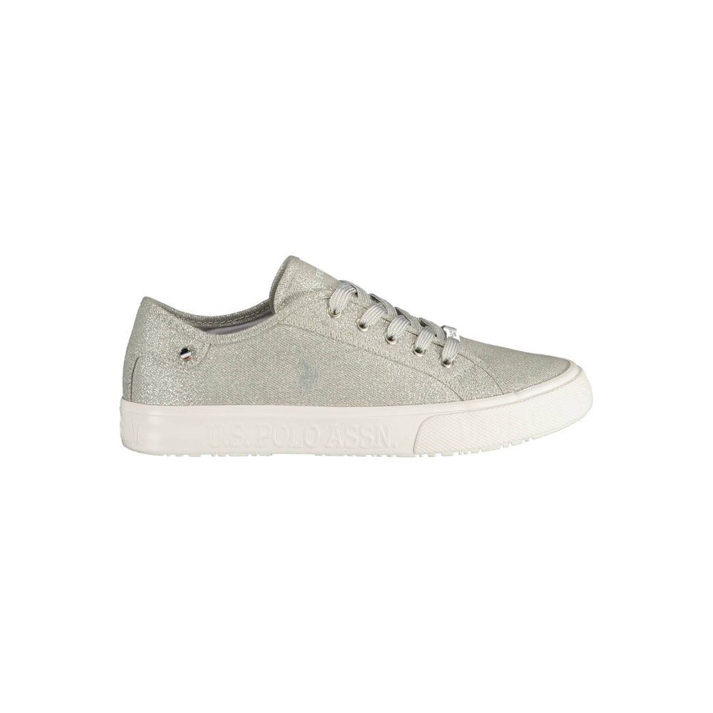 U.S. POLO ASSN. Argento Polyester Women Sneaker | Regal Royce