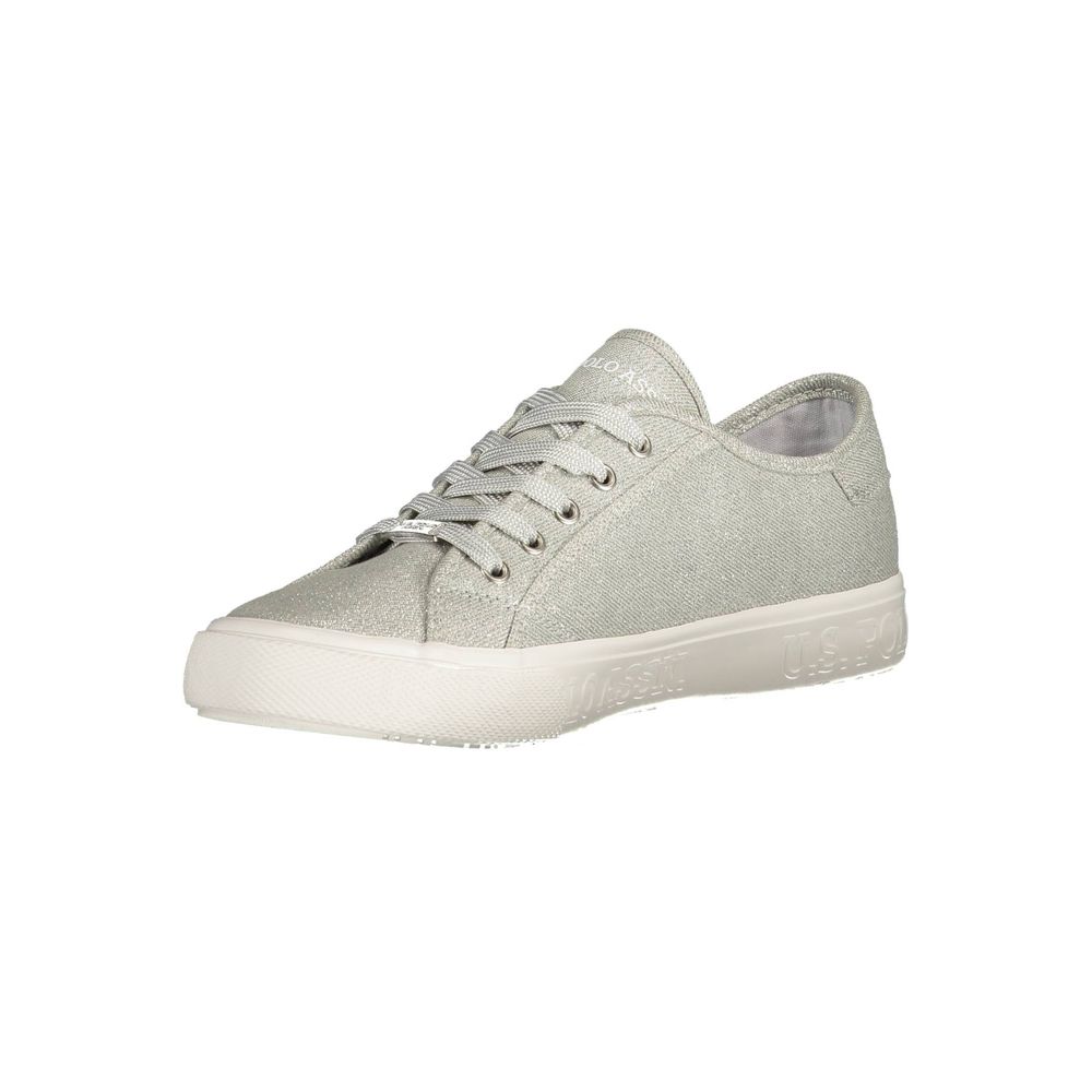 U.S. POLO ASSN. Argento Polyester Women Sneaker | Regal Royce