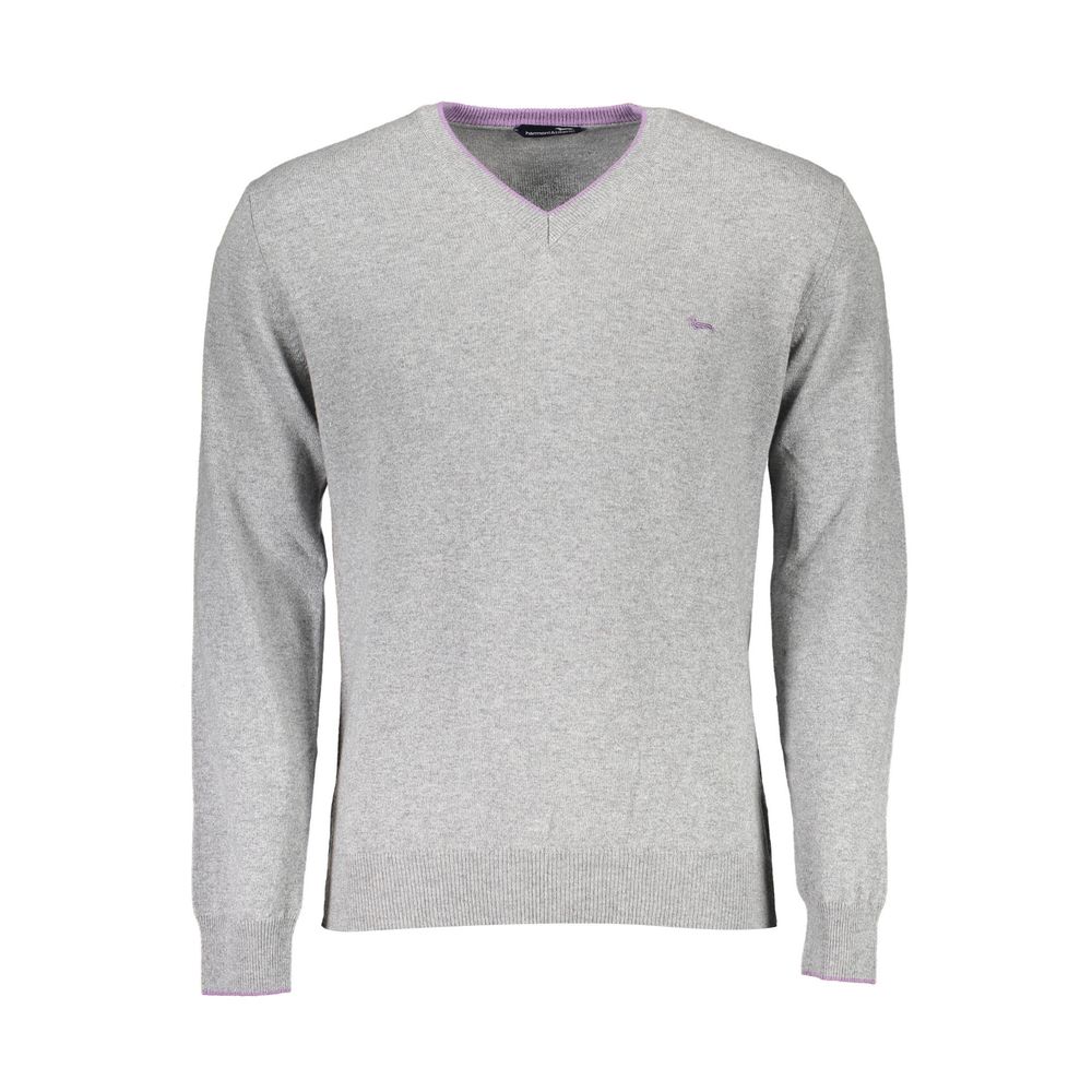 Harmont & Blaine Grigio Wool Mens Sweater | Regal Royce