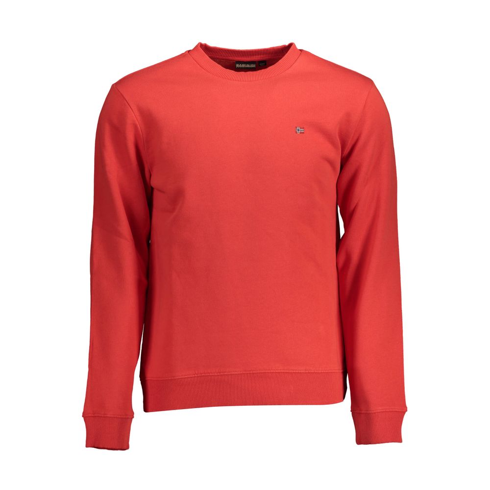 Napapijri Red Cotton Sweatshirt