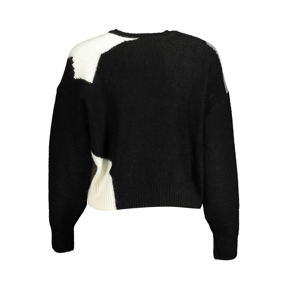 Desigual Black Acrylic Women Sweater | Regal Royce