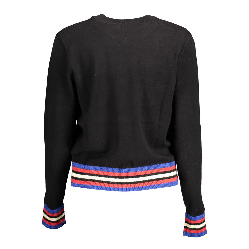 Desigual Nero Viscose Women Sweater | Regal Royce