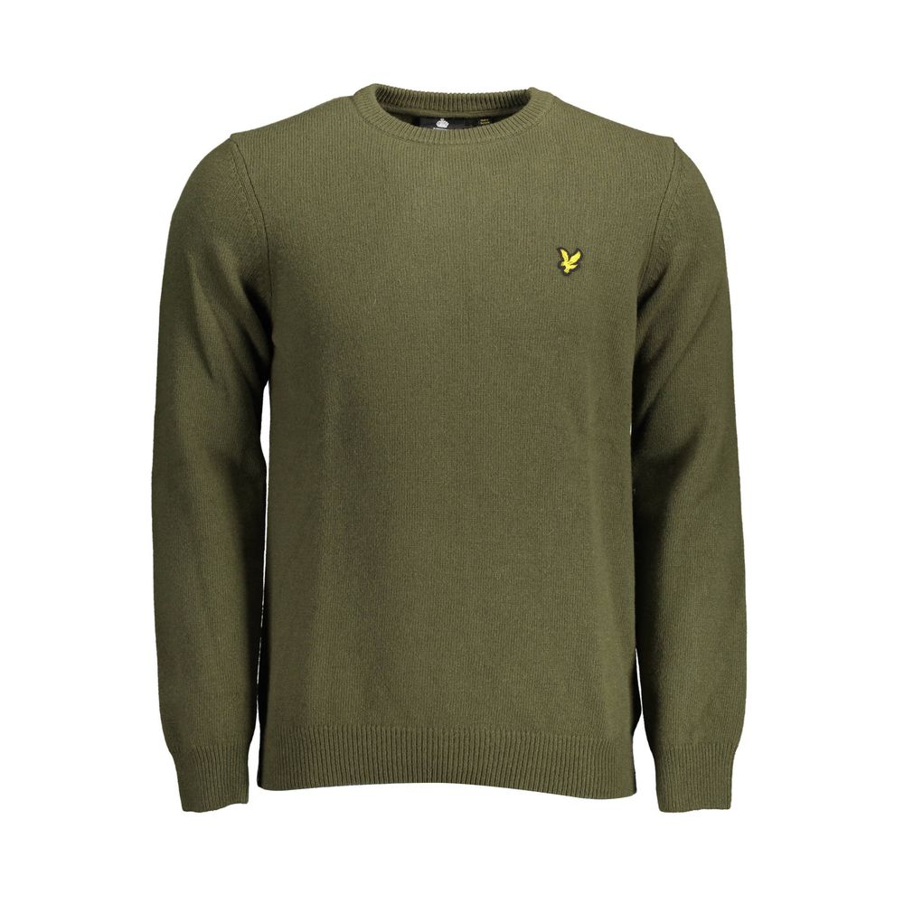 Lyle & Scott Verde Wool Mens Sweater | Regal Royce