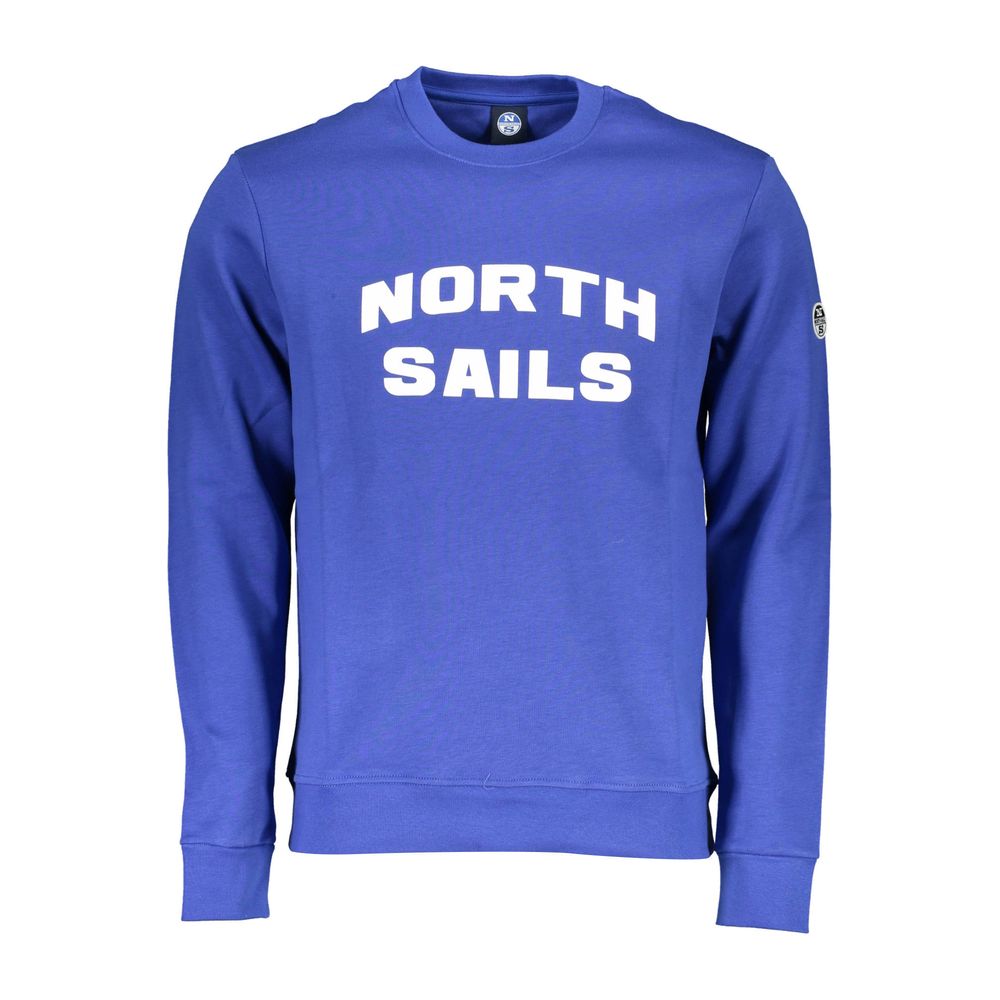 North Sails Blue Cotton Sweatshirt
