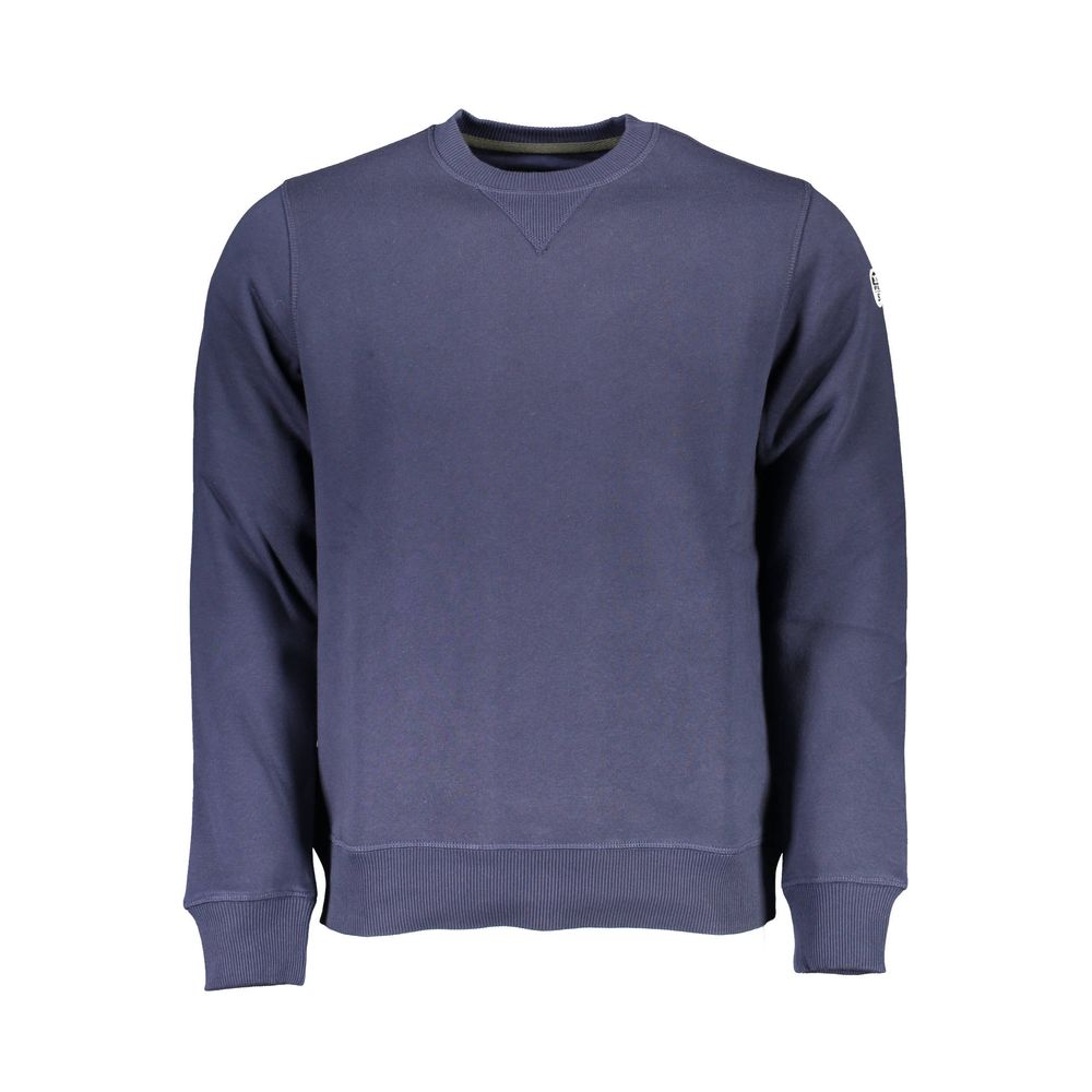 North Sails Blue Cotton Men Sweatshirt | Regal Royce