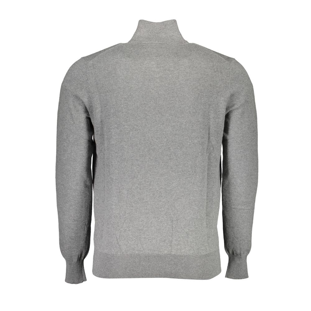 North Sails Grigio Cotton Men Sweater | Regal Royce