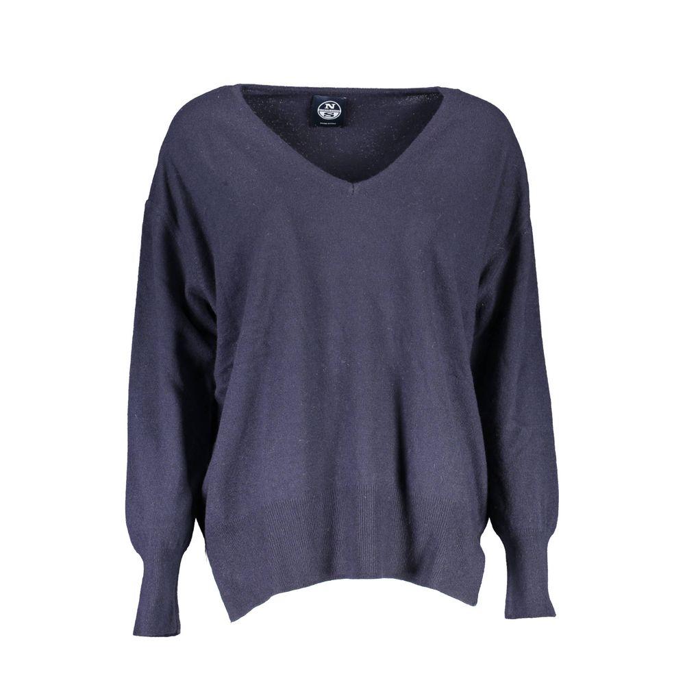 North Sails Blue Polyamide Women Sweater | Regal Royce